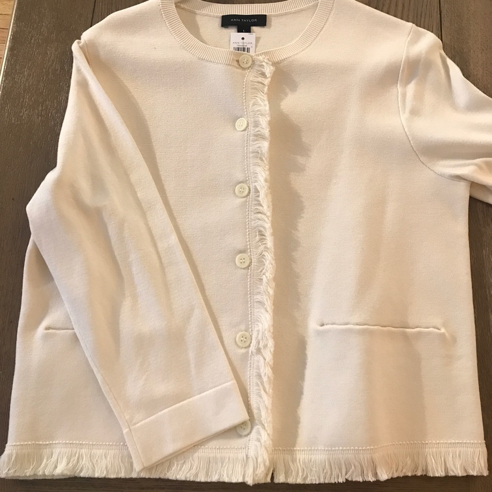 NWT Ann Taylor sweater jacket